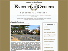 Tablet Screenshot of execoff.com